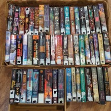 55 Paperback Lot Vintage Novels Scifi Fantasy Dragonlance TOR ACE Del Rey Mixed