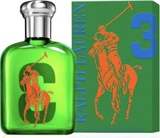 RALPH LAUREN POLO The Big Pony 3 For Men 2.5 oz / 75 ml EDT NIB SEALED