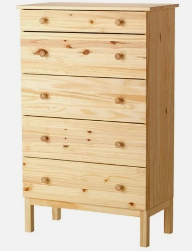 Ikea Tarva Kommode 5 Schubladen Holz WIE NEU