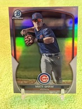 Matt Shaw SP 2023 Bowman Draft #BDC-33 CHROME IMAGE VARIATION Chicago Cubs (RC)