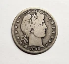 1898-S Barber Half Dollar – Super Choice VG++