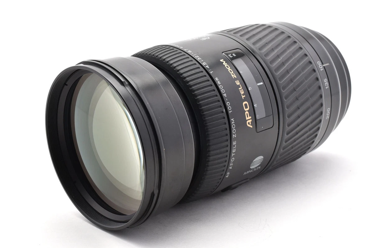 Minolta 100-400mm f/4.5-6.7 Camera Lenses for sale | eBay