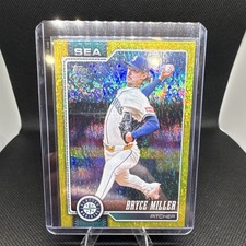 Topps 2024 Series 1 Gold Serial Numbered Bryce Miller Mariners #331 /399