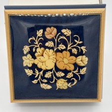 Vintage Reuge Sorrento Music Box With Original Box, Made In Italy, Fur Elise