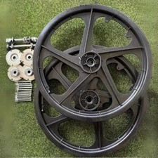 Cerchio sportivo BMX 20" PVC completo NERO set ruote-mozzo SeT- ruota libera 16T NUOVO