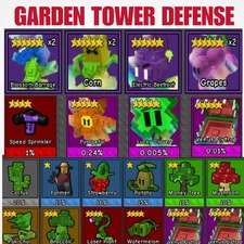 ROBLOX  | GARDEN TOWER DEFENSE| GTD | CHEAP PLANTS & FAST DELIVERY