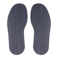 Shoe Bottom Full Sole Repair Replacement Anti-Slip Rubber, 4mm Thickness 1 Pa...