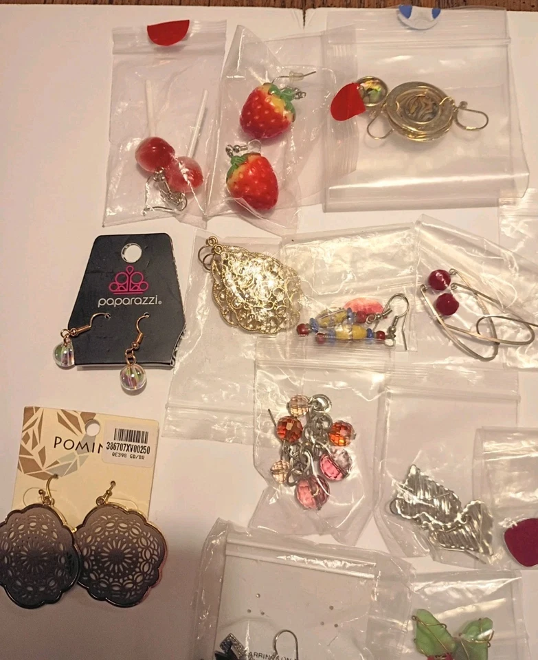 Lote de brincos 20+ brincos da moda vintage até o momento - Imagem 2 de 4