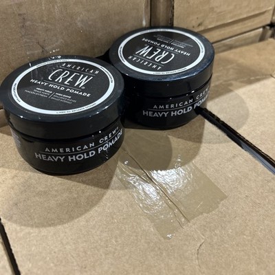 PACK OF 2 American Crew Heavy Hold Pomade 3 OZ AUTHENTIC
