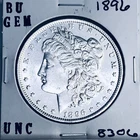 1896 BU GEM MORGAN SILVER DOLLAR UNC MS+++ U.S. MINT RARE COIN 8306