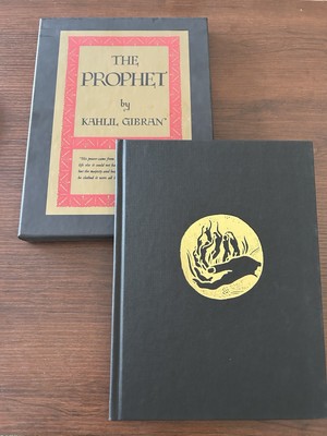 The Prophet by Kahlil Gibran 1926 Hardcover with slipcase 