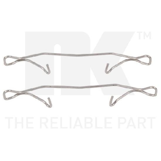 ZubehöRsatz Scheibenbremsbelag FüR Mercedes SLK R170 96 Bis 04 NK K20C1 B207R-image