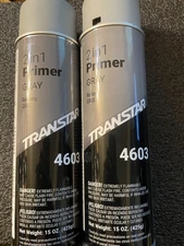 Transtar 4603 2 in 1 Primer Aerosol Gray 15 oz each (2 Pack)