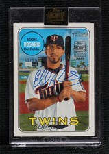 2022 Topps Archives Signature Series 70/84 Eddie Rosario Buyback Auto 0vf5