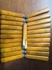 Vintage Bakelite/catalin Flatware Handles Set Of 23