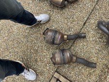 FERRARI 458 OEM GENUINE ORIGINAL LEFT & RIGHT EXHAUST CATALYTIC CONVERTERS