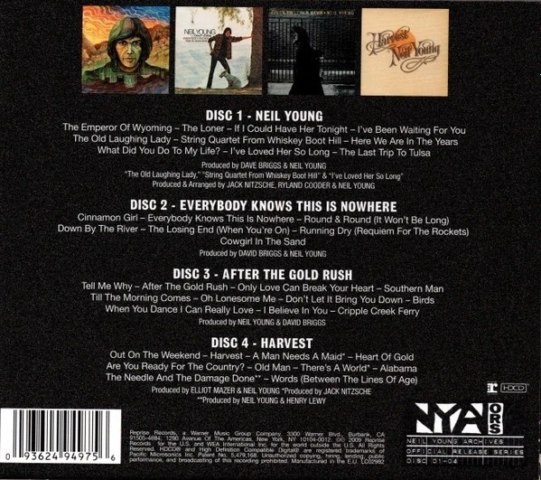 Neil Young - Official Release Series 1-4 (HDCD remastered) - Bild 3 von 3