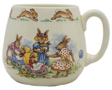 Royal Doulton Bunnykins Playing Dolls 3" Porcelain Mug