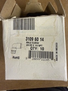 Pack of 10 Legris 3109 60 14 Fittings