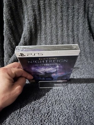 Elden Ring Night Reign STEELBOOK  Seekers Edition PS5 Video Game New Sealed 