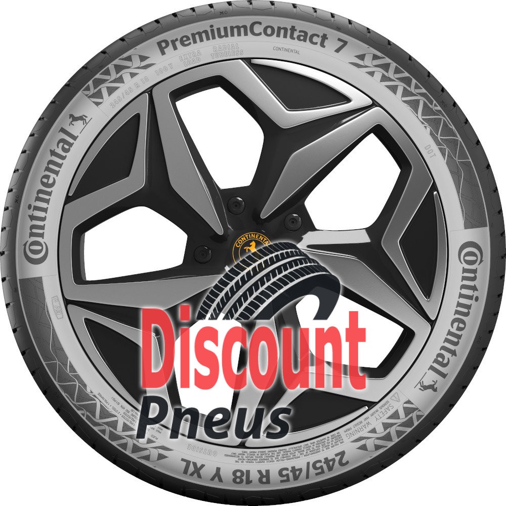 Pneu Continental 215/40 R18 PremiumContact 7 EVc idéal pour vos longs trajets d'été