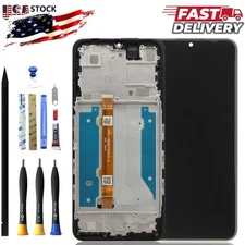 LCD Screen Display Touch Digitizer ± Frame for Cricket Outlast 5G 2024 SN509C US