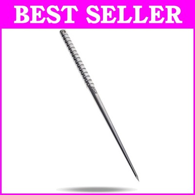 Durable 9.25'' Titanium Ice Pick with Comfortable Grip - Lightweight Outdoor Tool
