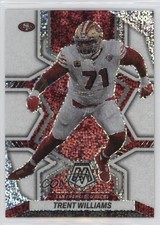 2022 Panini Mosaic White Sparkle Prizm Trent Williams #232 19fe