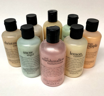Lot of (8) Philosophy 3-in-1 Shampoo Shower Gel & Bubble Bath (6oz/8oz) Sealed
