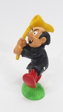 Schleich Schlumpf Schlümpfe - 20181 Gargamel mit Netz hautfarbend - W. Germany
