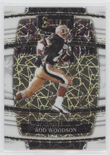2022 Panini Select Draft Picks Concourse White Lazer Prizm Rod Woodson HOF 00jz