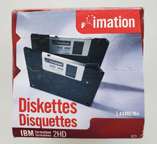 BRAND NEW Imation 3.5 Floppy Diskettes, 25-Pa...