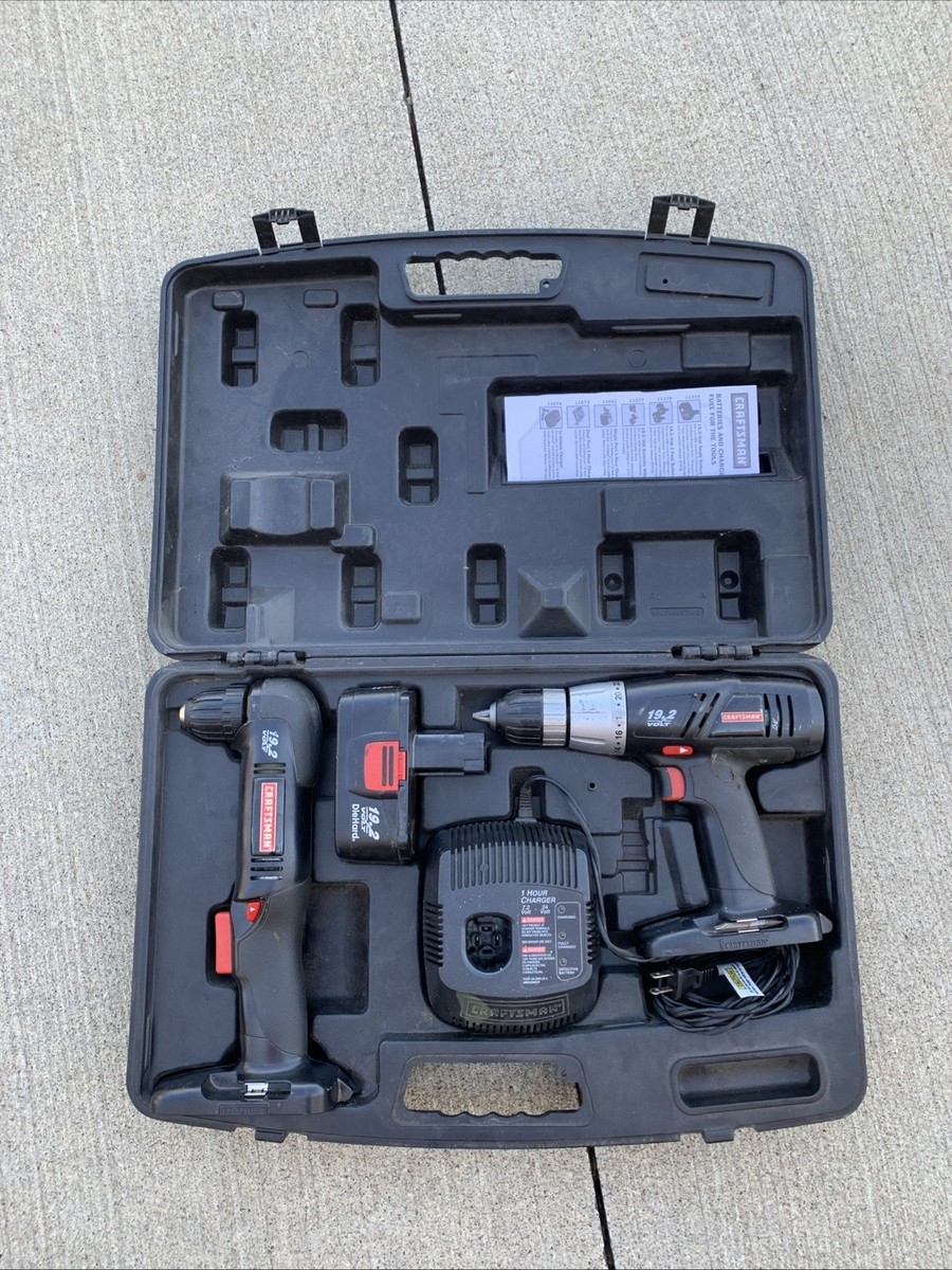 Angle Drill Driver Kit Craftsman Volt Drill Craftsman Drill Right