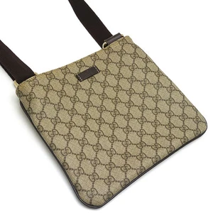 Sac bandoulière femme Gucci GG Supreme 201538 PVC beige larg cm haut cm