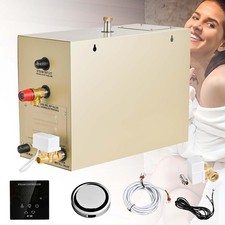 9KW Self-draining Steam Generator w/ Controller Aromatherapy Steam Head 95-131  