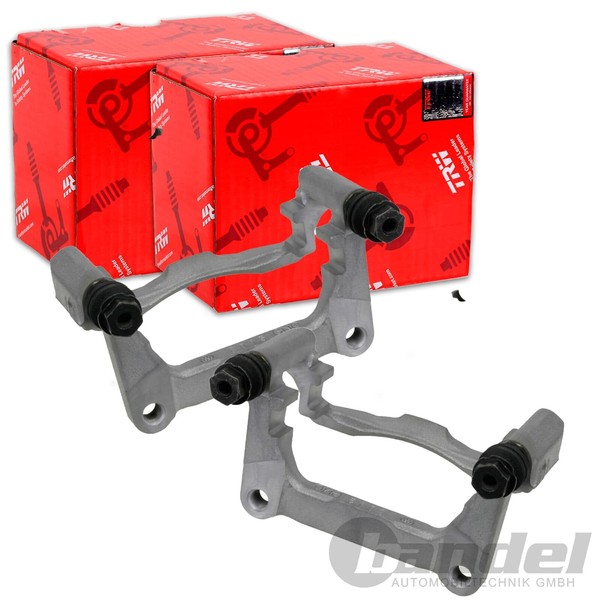 2X TRW Halter Bremssattel TrÄGer Hinten Beidseitig Passend FÜR Audi A8 VW-image