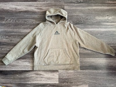 Topanga Heavyweight Topography Hoodie Green Size Md 620gsm French Terry
