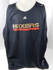 Philadelphia 76ers # Game Issued Black Practice Jersey DP25450