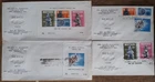 Mexico 1968 olympic sport games 4 postcard FDC set as seen combine shipping
