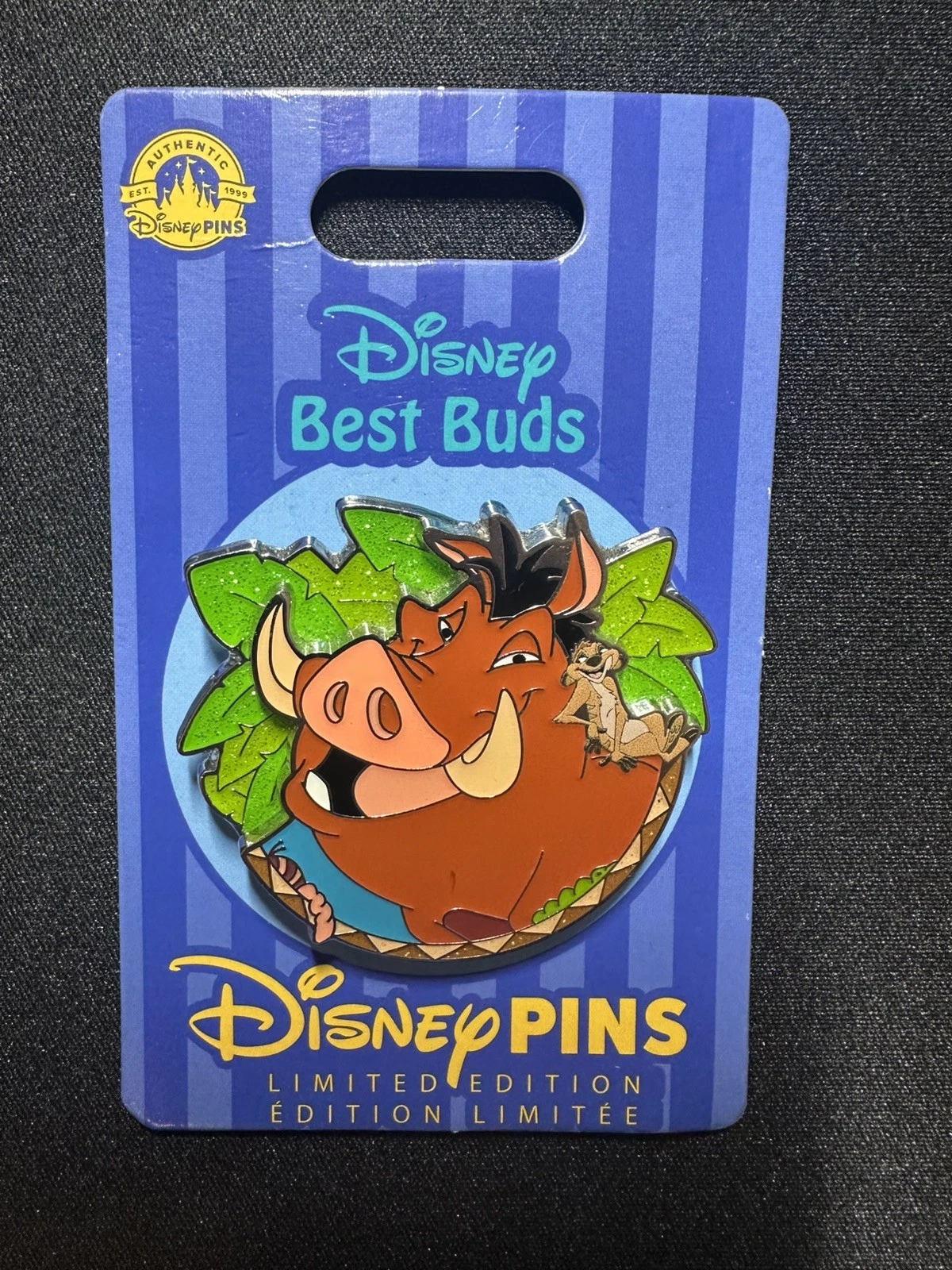 Disney Parks Pin Disneyland The Lion King Best Buds Series LE 2500 Pumbaa Timon