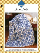 Blue Delft Afghan | Vanna's Afghan and Crochet Favorites 85070-K