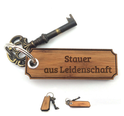 anhänger für tasche Stauer - Geschenk Schlüssel Diplom Geschenke Glücksbringer