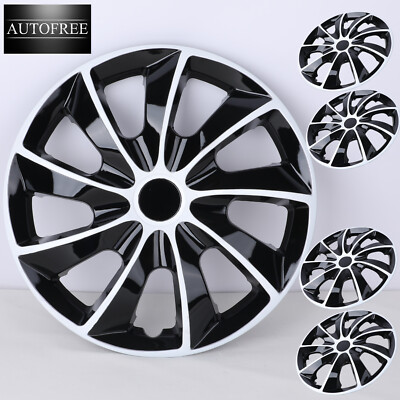 17'' Set Of 4 Wheel Covers Snap On Hubcaps Full Hub Caps fit R17 Tire & Steel Rim