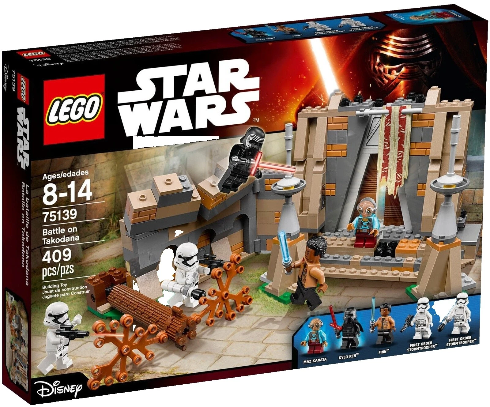 LEGO batalla en takodana LEGO (r) juegos completos y paquetes