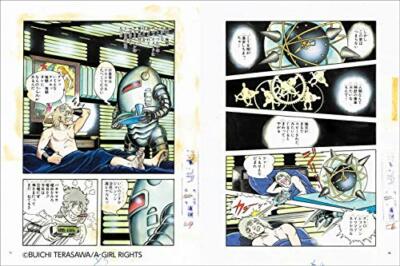 アート作品 『 cobra 』　原画　現代アート ARTWORKS OF COBRA Japanese Anime Manga Book Buichi Terasawa 40th