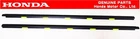 HONDA GENUINE 96-00 CIVIC EK EJ7 EM1 Coupe Front Door Window Molding Pair OEM