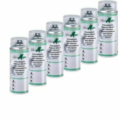 6 Sprühdosen á 150ml (22,21 /L) ColorMatic Silikonentferner 374593