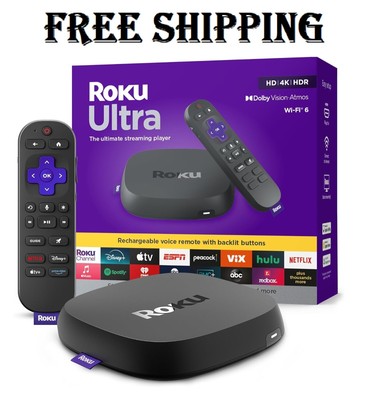 Roku Ultra 2024 - Ultimate Streaming Player - 4K Streaming Device for TV with...