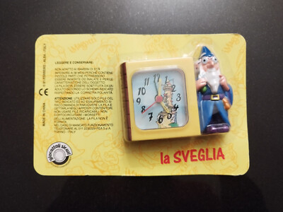 MAGOTTI LA SVEGLIA SNACK KINDER E FERRERO SEALED NEW SAFE TOYS