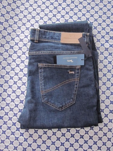 Jeans HARMONT \u0026 BLAINE Uomo - Chino Taschino Verticale Narrow Fit - W1297 |  eBay